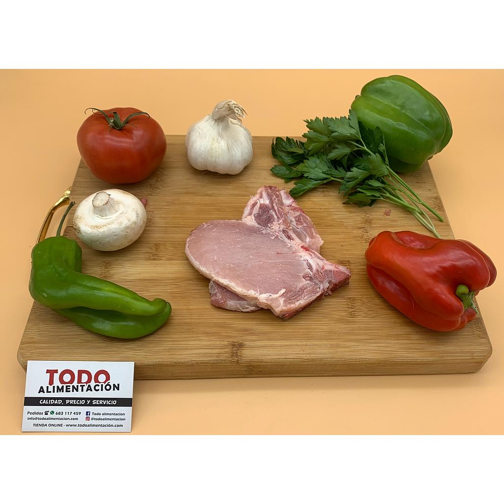 CHULETAS DE CERDO 