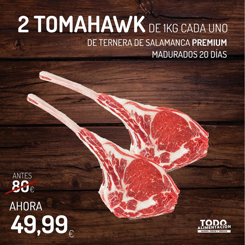2 TOMAHAWK DE 1KG 